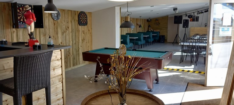 le camping le fremont salle billiard